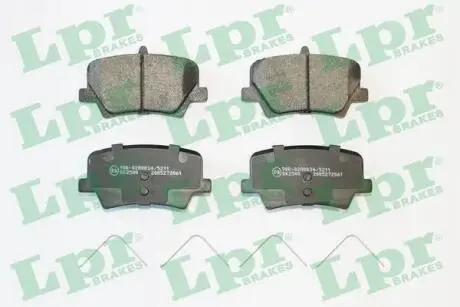 05P2061 KLOCKI HAM. LPR підбір по vin на Brocar