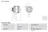 0986083820 Alternator BOSCH підбір по vin на Brocar