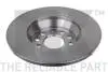 2047160 Тормозной диск задн Audi A3, Q3, TT Seat Alhambra Skoda Kodiaq, Superb III Vw Golf VII, Passat, Sharan, Tiguan 1.0-2.0D 04.12- NK підбір по vin на Brocar