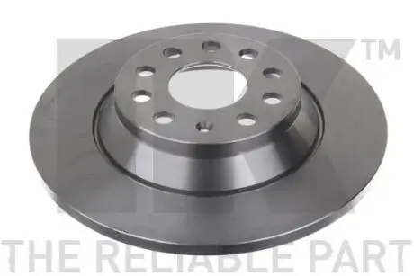 2047160 Тормозной диск задн Audi A3, Q3, TT Seat Alhambra Skoda Kodiaq, Superb III Vw Golf VII, Passat, Sharan, Tiguan 1.0-2.0D 04.12- NK подбор по vin на Brocar