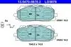 13047056782 Колодки гальмівні (передні) Audi A4/A5/Q5/Q7 15-/ A5 Sportback 07-17/ A6/A7/A8/Q3/Q8/VW Touareg 17- ATE підбір по vin на Brocar