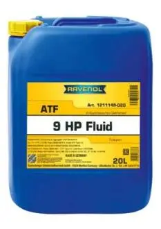 121114902001999 OLEJ RAVENOL ATF 9HP FLUID 20L / G 060 162 / G0551620 RAVENOL підбір по vin на Brocar
