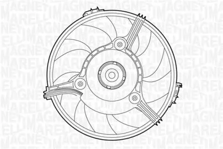 069422263010 Вентилятор, охлаждение двигателя MAGNETI MARELLI подбор по vin на Brocar
