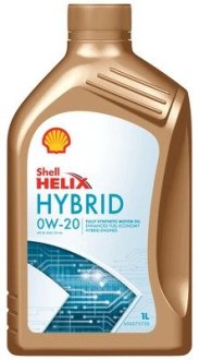 550056722 1L Масло Helix HYBRID 0W-20 API SP ILSAC GF-6A для гибридных авто SHELL подбор по vin на Brocar