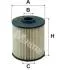 DE3120 Фильтр топливный C/E W202/210 CDI OM611/612 98&gt;02 M-FILTER підбір по vin на Brocar