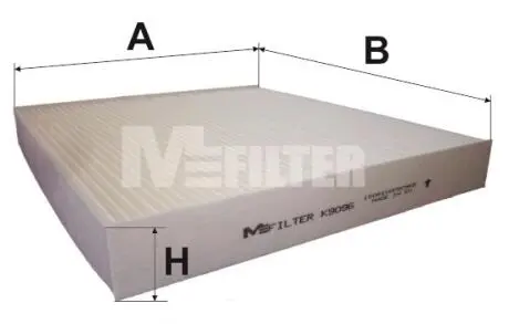 K9096 Фільтр салону M-FILTER підбір по vin на Brocar