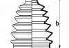 Пильник шрус з полімерного матеріалу у наборі зі змазкою та металевими кріпильними елементами J2864028