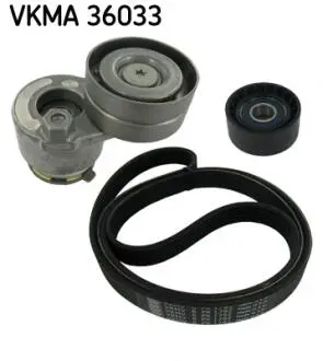 VKMA36033 Роликовый модуль натяжителя ремня (ролик, ремень) SKF підбір по vin на Brocar