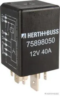 75898050 Реле (не более 60Вт и более 2А) HERTH+BUSS подбор по vin на Brocar