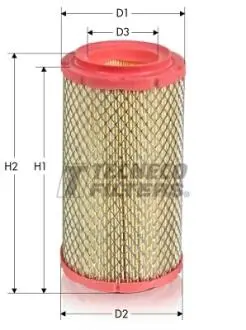 AR05011836AA Фільтр повітряний Chrysler Sebring 2.0-2.7 01-07 TECNECO підбір по vin на Brocar