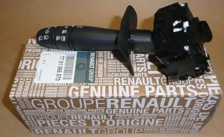 7701066570 Перемикач підрульовий R KANGOO/CLIO + протитуман-сиг RENAULT підбір по vin на Brocar