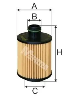 TE4011 Фильтр масла Doblo 1.3/1.6D Multijet 10- M-FILTER подбор по vin на Brocar