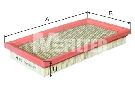 K7045 Фильтр воздушный Qashqai/Tiida 1.5-2.0 07-13 M-FILTER подбор по vin на Brocar
