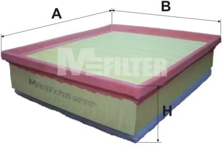 K7035 Фильтр воздушный M-FILTER подбор по vin на Brocar