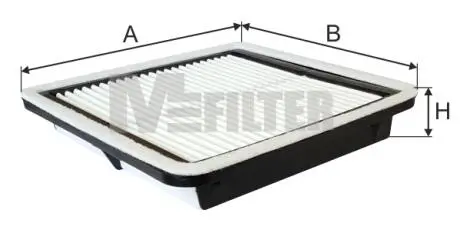 K7091 Фільтр повітряний M-FILTER підбір по vin на Brocar