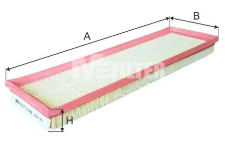 K7098 Фильтр воздушный M-FILTER подбор по vin на Brocar