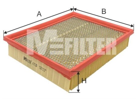 K7128 Фільтр повітряний M-FILTER підбір по vin на Brocar