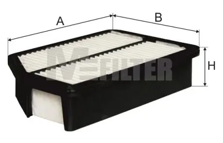 K7002 Фильтр воздушный Huyndai i30/i40/ix35/Kia Sportage 10- M-FILTER подбор по vin на Brocar