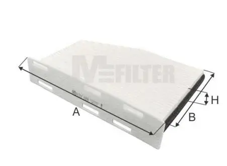 K908 Фильтр салона Caddy III/Golf V/Passat B6/Octavia 04- M-FILTER подбор по vin на Brocar