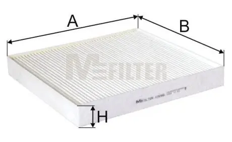 K9086 Фільтр салону M-FILTER підбір по vin на Brocar