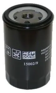 150029 Фильтр масляный H=122mm Audi 80,100,A3,4,6,Ford,Jaguar,Opel,Skoda Fabia,Octavia,Caddy II,III,Golf III,IV,V,Passat,Polo,T4,51.6/2.8 -90 MEAT&DORIA подбор по vin на Brocar