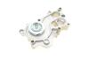 PA10231 Помпа воды Skoda Fabia/Octavia/VW Caddy/Golf/Passat/Seat 1.0/1.2/1.4TSI/1.6 12- (B/B) (6 лоп) BUGATTI підбір по vin на Brocar