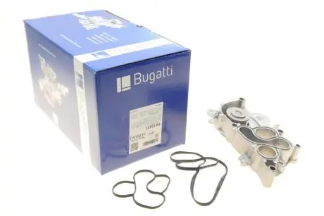 PA10231 Помпа води Skoda Fabia/Octavia/VW Caddy/Golf/Passat/Seat 1.0/1.2/1.4TSI/1.6 12- (B/B) (6 лоп) BUGATTI підбір по vin на Brocar