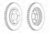 562790CH Диск гальмівний передній (кратно 2) Jeep Compass (06-), Patriot (07-17)/ Mitsubishi ASX (09-) (562790CH) CHAMPION CHAMPION підбір по vin на Brocar