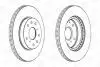 562534CH SUZUKI Диск тормозной передн. SX4,Fiat Sedici 06- CHAMPION підбір по vin на Brocar
