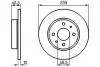 0986478747 (LV) Диск гальмівний перед. VAZ 2108-09 (12mm) BOSCH підбір по vin на Brocar