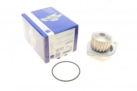 PA7404 Помпа воды Citroen Xsara 1.5D/1.6 97-/Peugeot 106/205/206/306/405 1.5D/1.4/1.6 91-02 (20z) BUGATTI підбір по vin на Brocar
