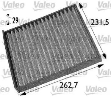 698708 Фильтр, воздух во внутренном пространстве VALEO подбор по vin на Brocar