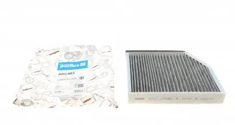 AHC483 Фільтр салону MB C-class (W 205) 14-/E-class (W213) 16- (вугільний) PURFLUX підбір по vin на Brocar