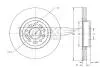 TX7319 TARCZA HAMULC. MAZDA 5 05- KOŁA 16-17 TOMEX підбір по vin на Brocar
