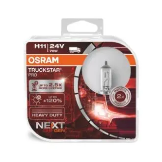 64216TSPHCB ЛАМПА H11 24V 70W PGJ19-2 DUO TRUCKSTUR PRO - знято з виробництва OSRAM підбір по vin на Brocar