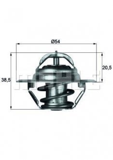 TX379D TERMOSTAT MERCEDES BEHR підбір по vin на Brocar