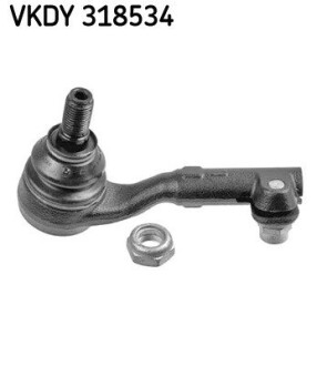 VKDY318534 Наконечник тяги рулевой (L) BMW 3 (E90/E91/E92) 05-13/X1 (E84) 09-15 SKF подбор по vin на Brocar