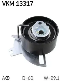 VKM13317 Napinacz FORD/OPEL/PSA C4/C4 GRAND PICASSO/C-MAX/FOCUS III SKF підбір по vin на Brocar