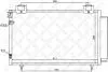 1045038SX Радиатор кондиционера Toyota Avensis 1.6-2.4 03.03-11.08 STELLOX підбір по vin на Brocar
