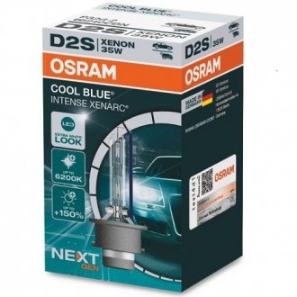 66240CBN Автолампа Osram 66240cbn Next Gen D2S P32d-2 35 W прозрачная OSRAM підбір по vin на Brocar