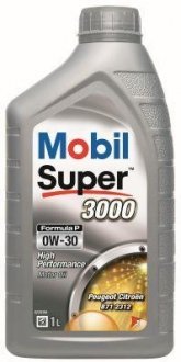 152170 OLEJ SILNIKOWY MOBIL SUPER 3000 F-P 0W30 1L MOBIL подбор по vin на Brocar