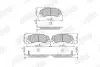 573789J Колодки гальмівні (передні) Nissan X-Trail/Infiniti Q50 13-/Renault Koleos 16- (Akebono) JURID підбір по vin на Brocar