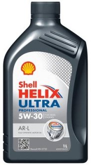 550051568 OLEJ SHELL 5W30 1L HELIX ULTRA PROFESSIONAL AR-L / RN17 SHELL подбор по vin на Brocar