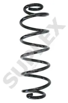 03268 Пружина задня L=376mm Audi A4,A5, A6, A7 SUPLEX підбір по vin на Brocar