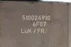 624375133 Комплект зчеплення Fiat Ducato 115 Multijet 2.0 D 11- (d=240mm) (+вижимний) LUK підбір по vin на Brocar