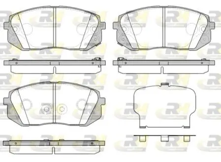 2130252 Тормозные колодки дисковые ROADHOUSE подбор по vin на Brocar
