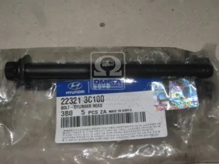 223213C100 Болт головки циліндрів (вир-во Mobis) HYUNDAI / KIA підбір по vin на Brocar