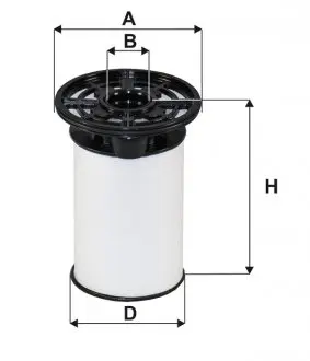 WF8555 Фильтр топлива WIX FILTERS подбор по vin на Brocar