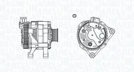 063731589010 Генератор MAGNETI MARELLI підбір по vin на Brocar