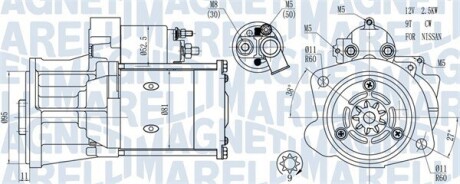 063721491010 Стартер MAGNETI MARELLI підбір по vin на Brocar